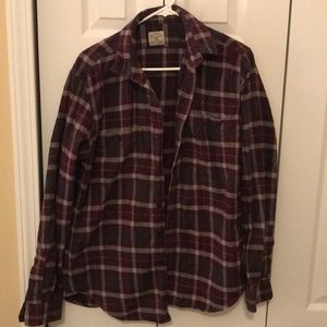 J. Crew Flannel button down